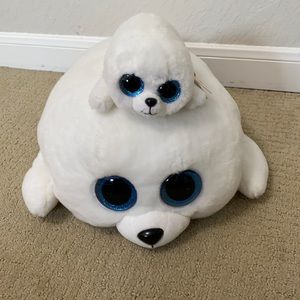 Large and Small Seal Beanie Boos🦭